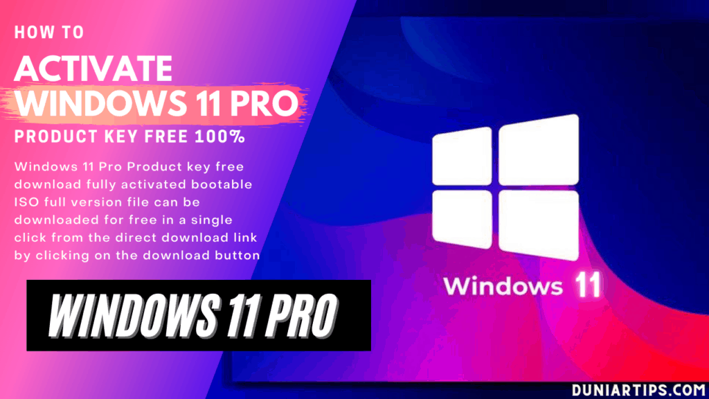 Windows 11 pro product key free